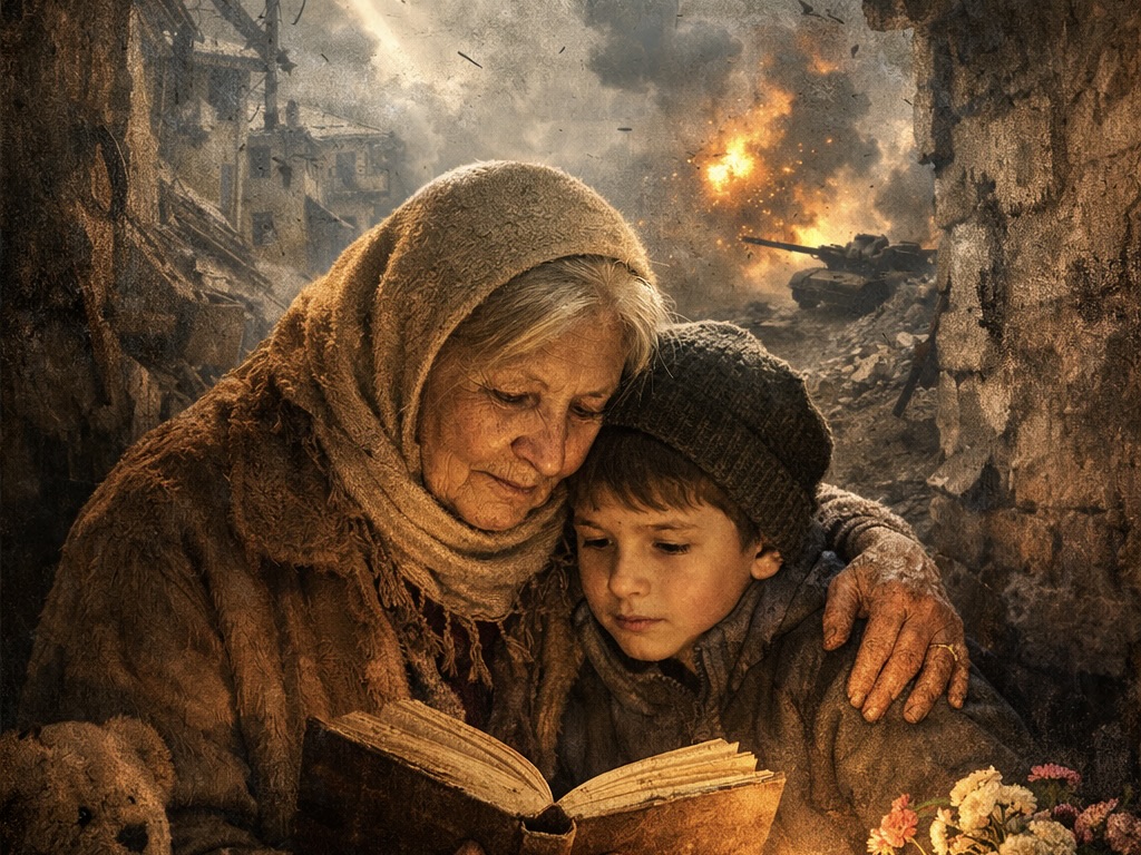Обкладинка історії "Spring Read Under Shelling"