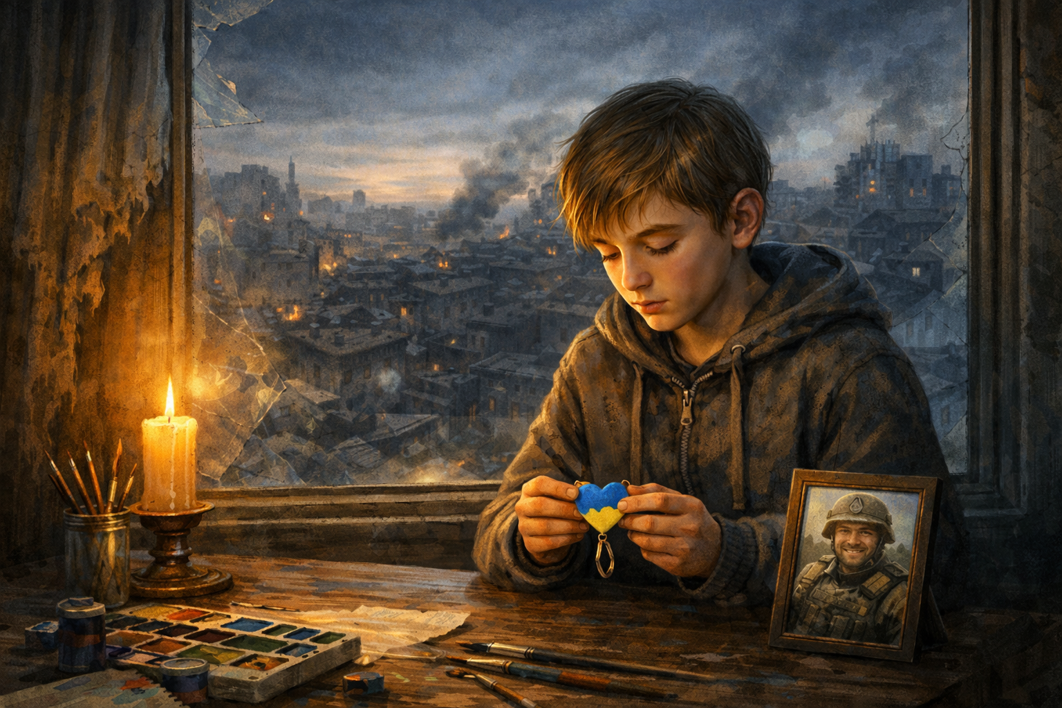 Обкладинка історії "A Quiet Hero. The Small Heart of a Great Nation"